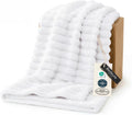 Bedsure Soft Throw Blanket for Couch Decor Gifts Bright White 50"x60"