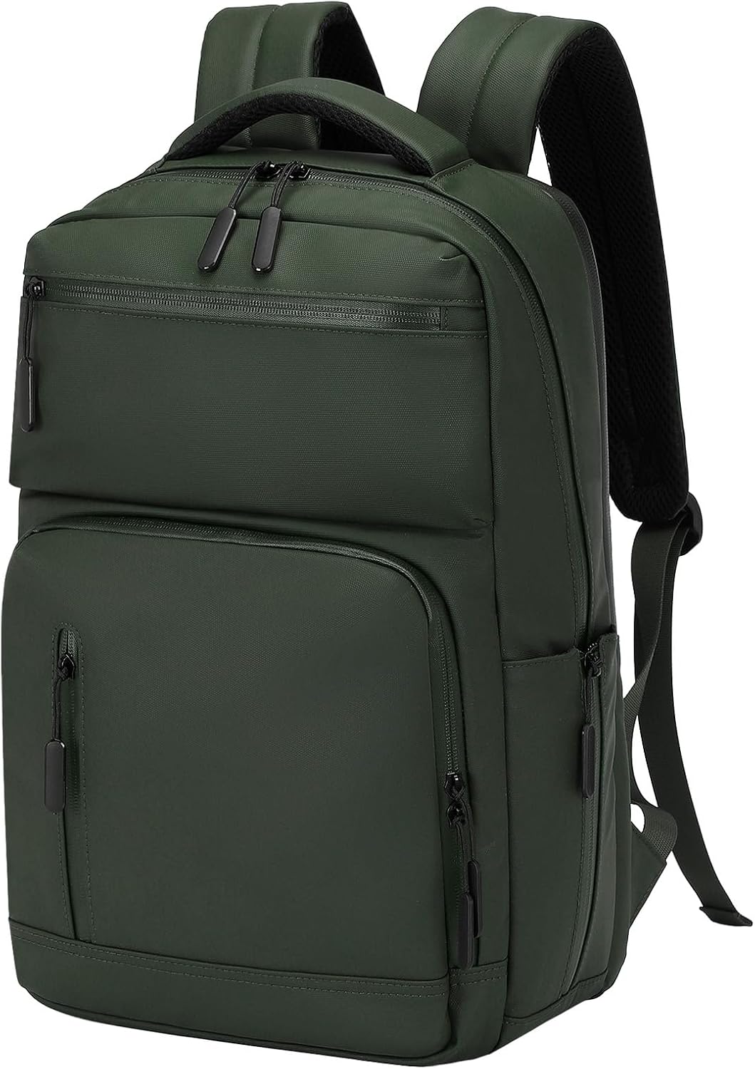 20L 15.6 Inch Laptop Backpack Anti Theft Flight Approved Green