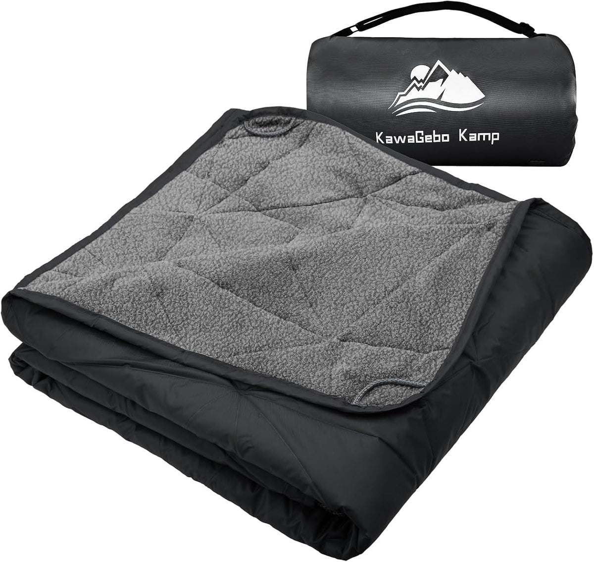 Large Waterproof Outdoor Blanket Thick Fleece 80" x 58"
