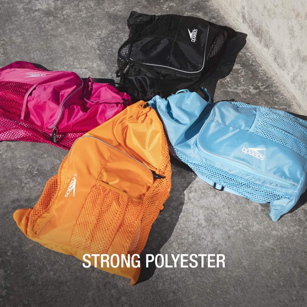 Speedo Unisex-Adult Drawstring Deluxe Ventilator Mesh Equipment Bag