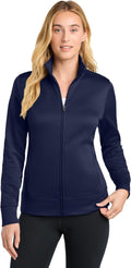 SPORT-TEK Women's Sport-Wick Fleece Full Zip Jacket