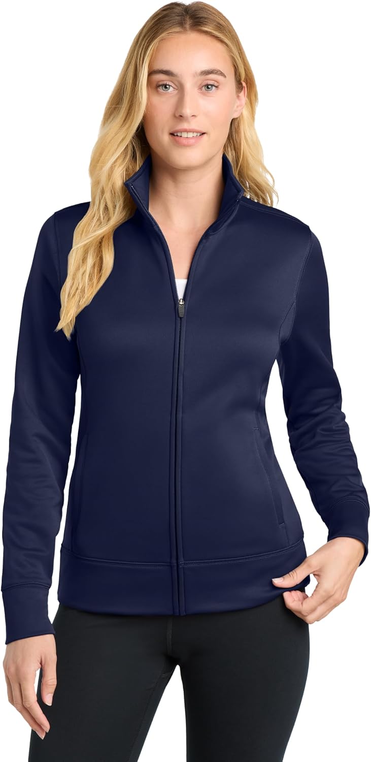 SPORT-TEK Women's Sport-Wick Fleece Full Zip Jacket