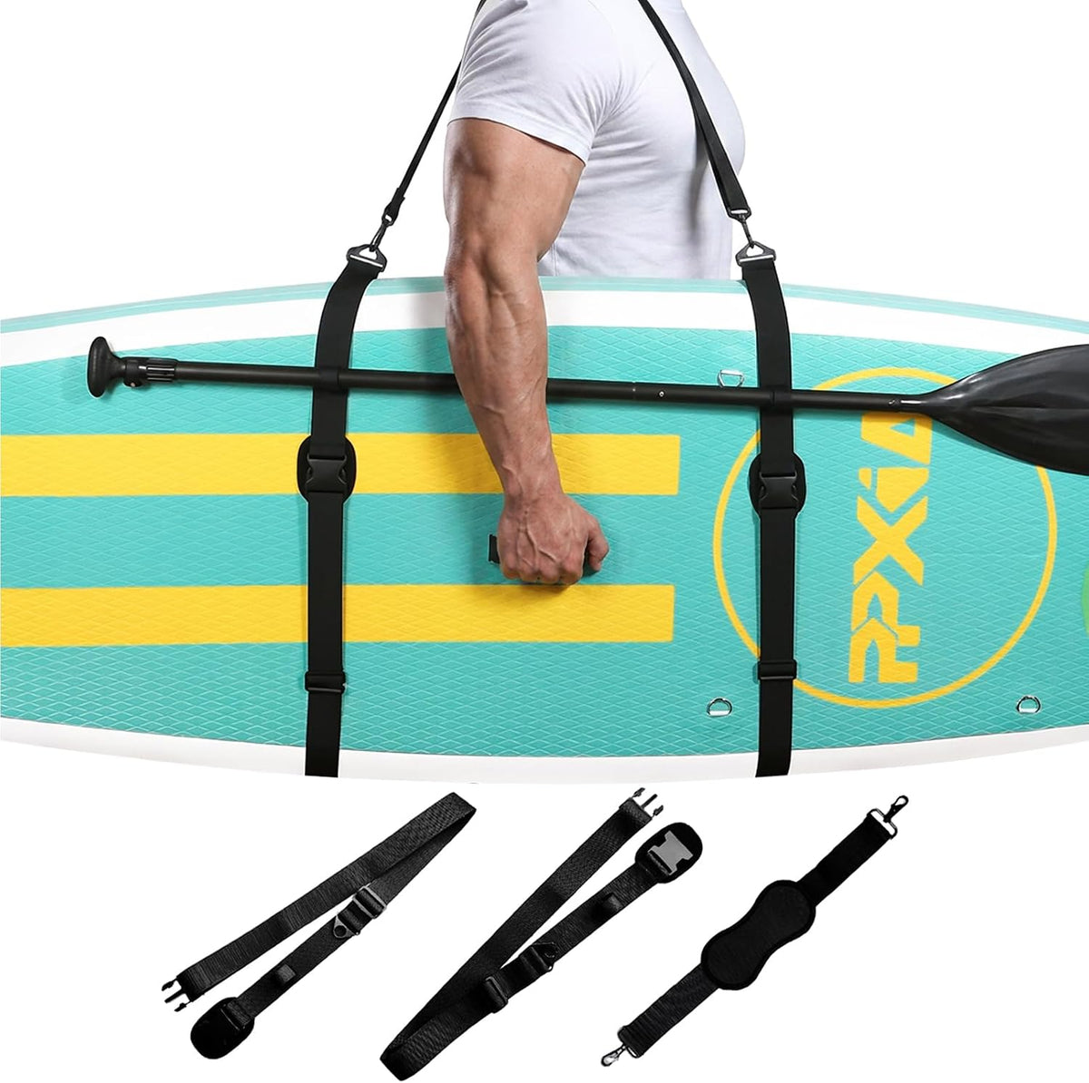Paddle Board Carry Strap, SUP Kayak Shoulder Straps Paddle Board Accessories for Women and Men