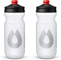 HydraPak Breakaway Surge Lightweight Bike Water Bottle (20oz, Clear)