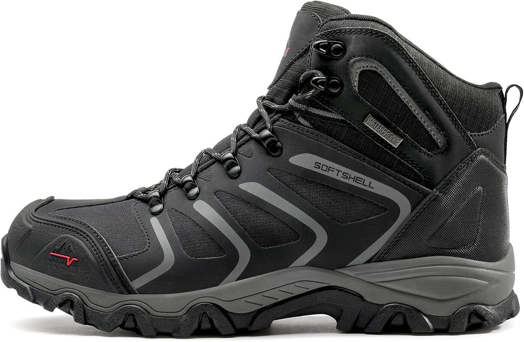 NORTIV 8 Men's Ankle High Waterproof Hiking Boots