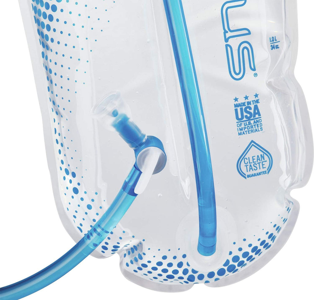 Platypus Big Zip Water Reservoir for Hydration Backpacks, 2-Liter, EVO with Fast Flow Valve, Clear