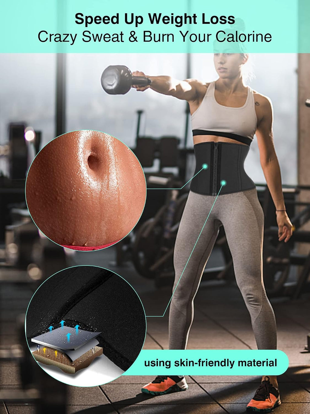 Short Torso Waist Trainer for Women Faja Body Shaper
