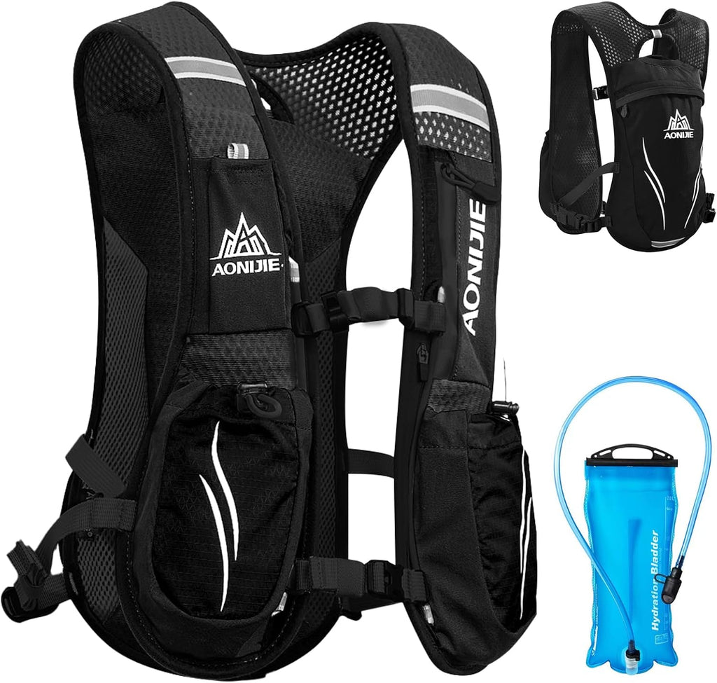 TRIWONDER Running Vest Hydration Pack Backpack for Men & Women, Lightweight Trail Marathon Run Race Vest for Cycling Jogging