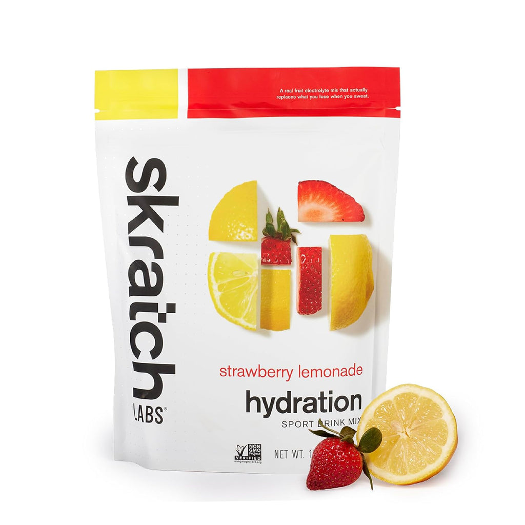 Skratch Labs Hydration Sports Drink Mix, Strawberry Lemonade, 20 Servings