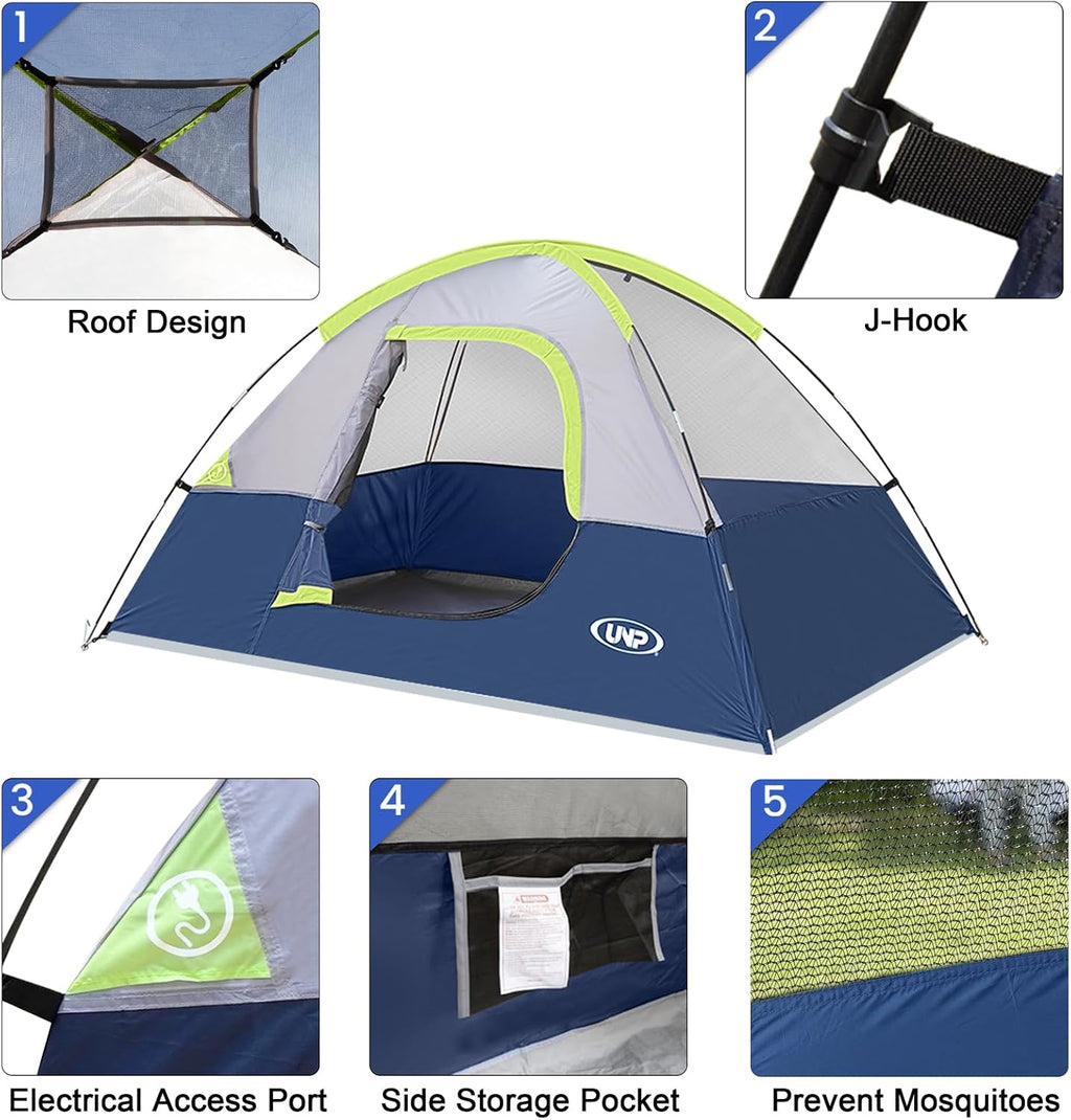 Camping Tent 2-4 Person Dome Tents