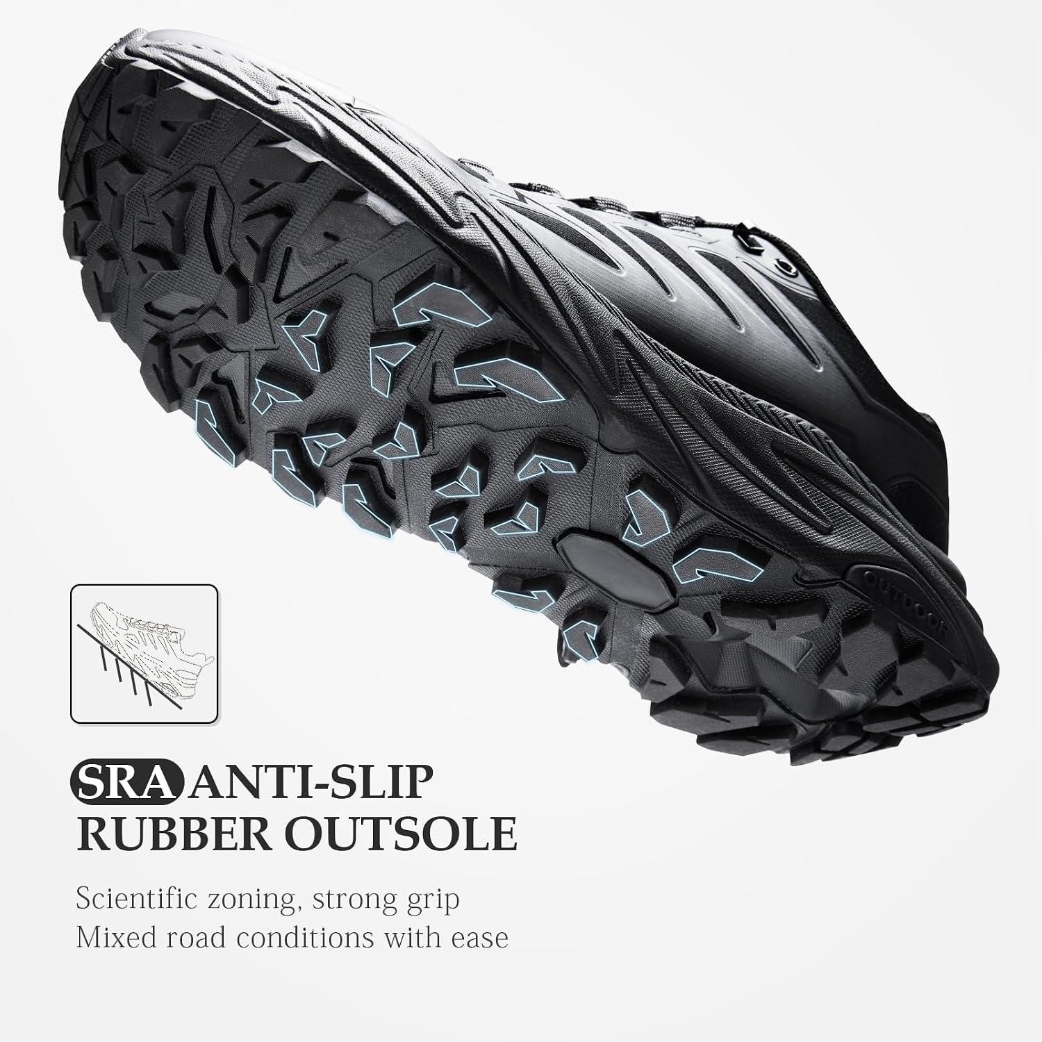 SRA Men's Trail Running Water Shoes Quick Dry for Hiking