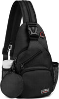 Small Sling Bag with Coin Pocket Fits for 7.9" Tablet, Black