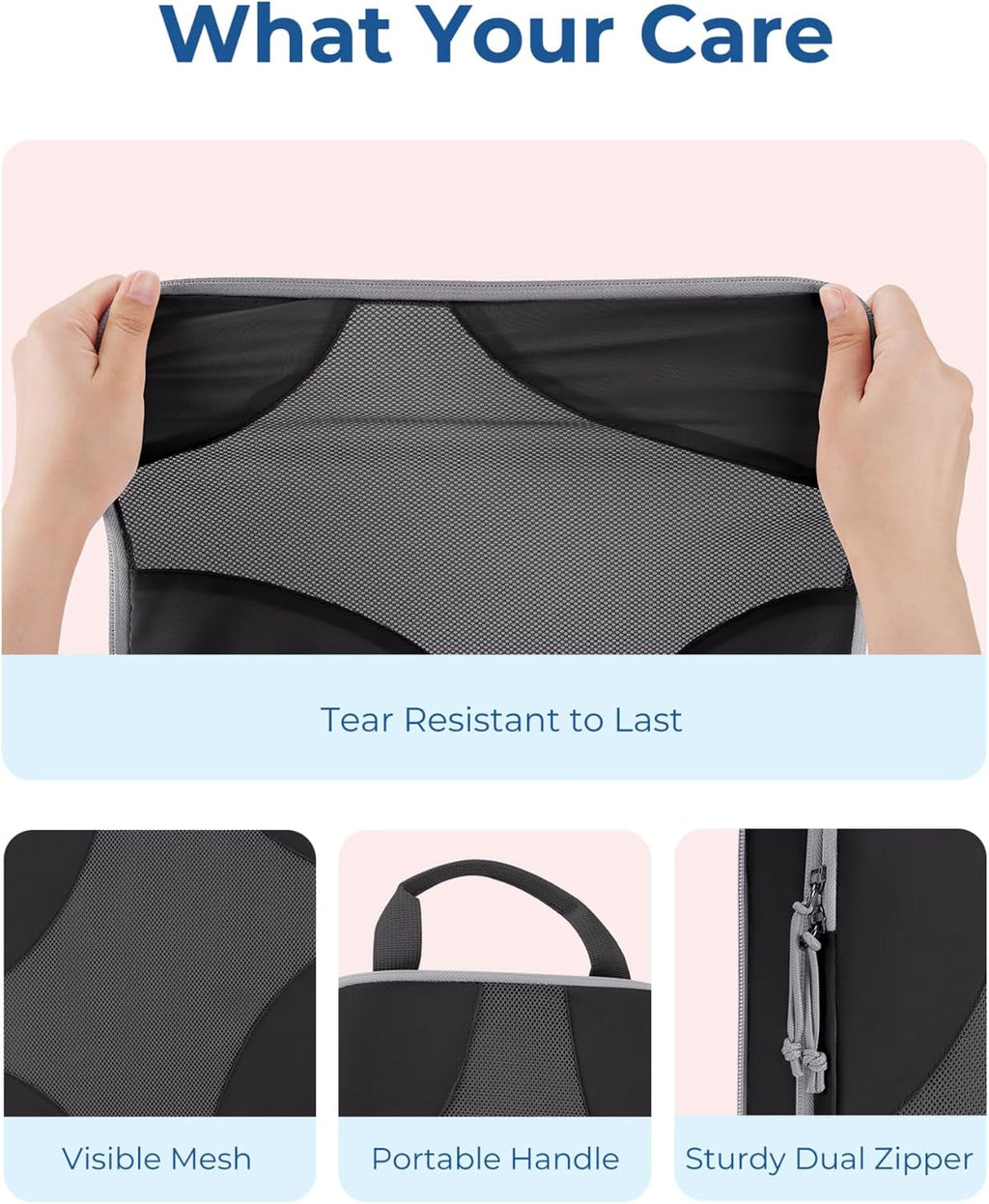 Bagsmart Compression Packing Cubes, Travel Bag Cruise Ship Essentials
