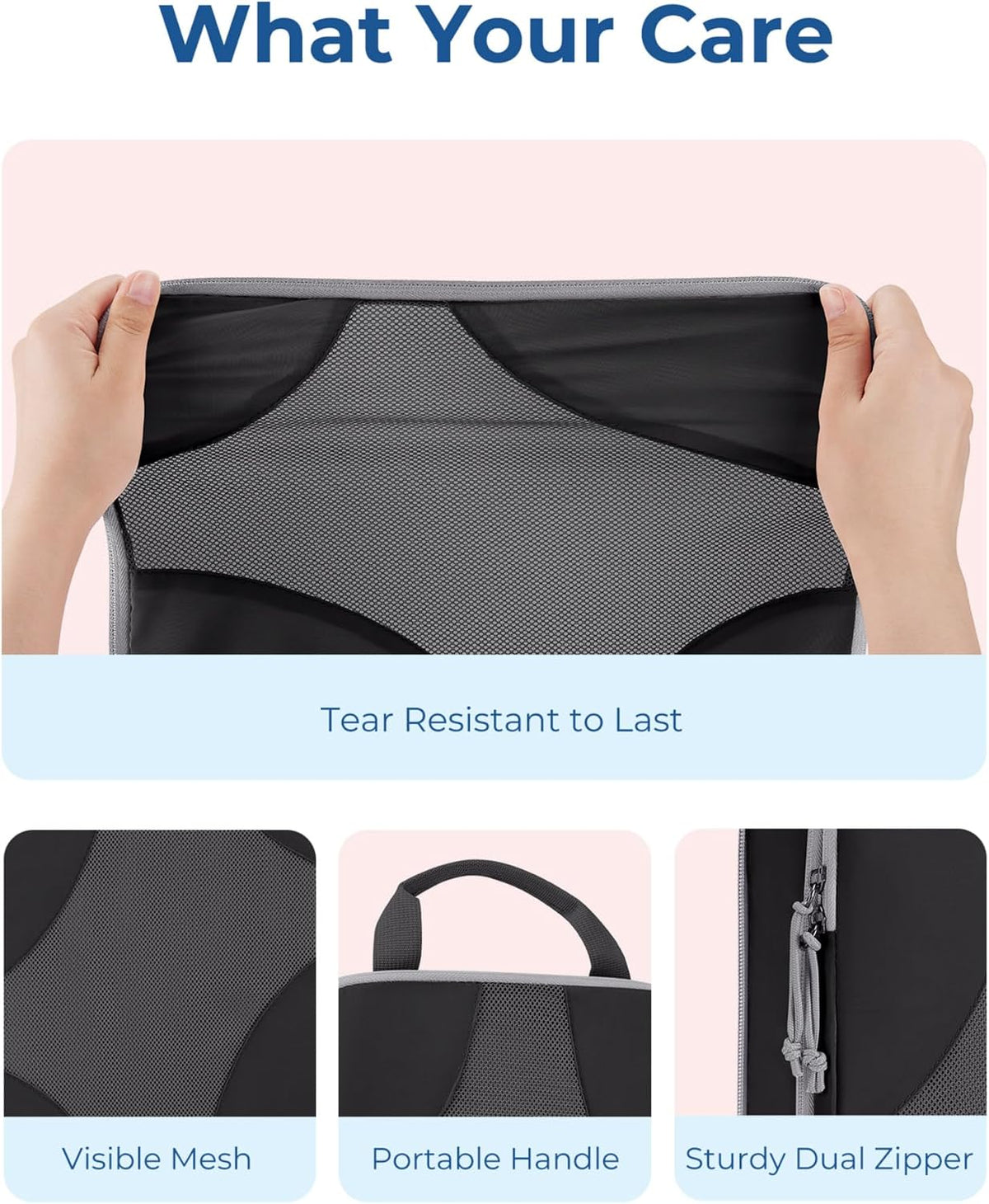 Bagsmart Compression Packing Cubes, Travel Bag Cruise Ship Essentials