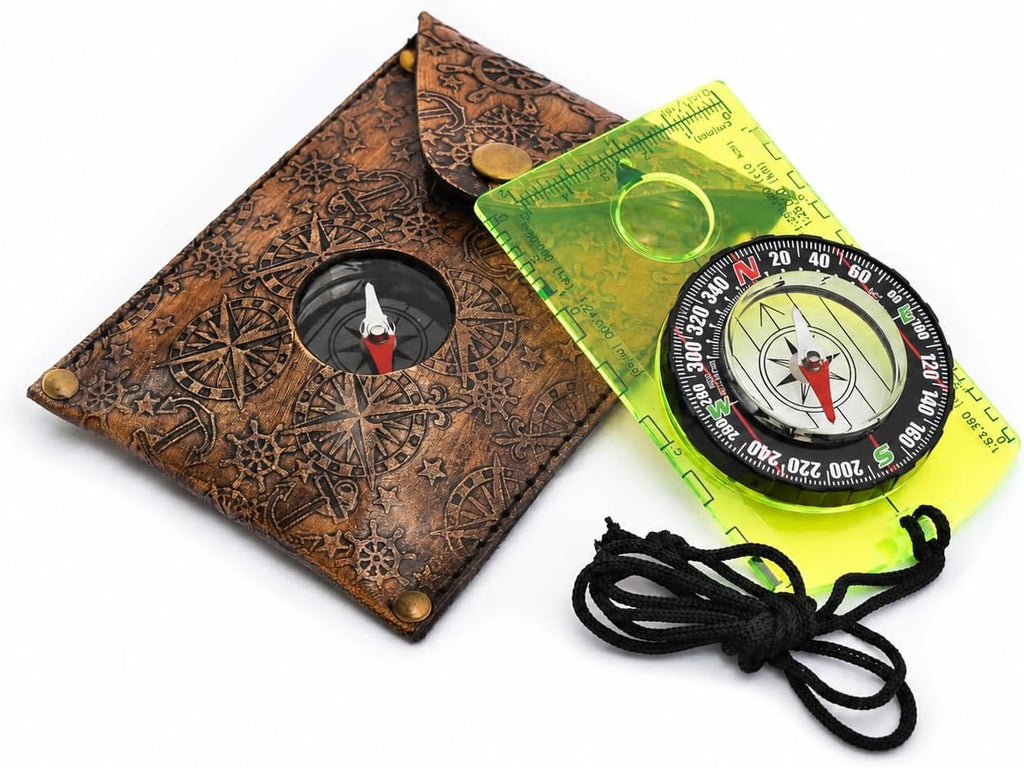 TA DIZAYN New Generation Scout Compass for Hiking, Camping & Backpacking – Survival Compass Gift for Men, Women, Boys & Girls | Graduation Gifts 2026 for Kids