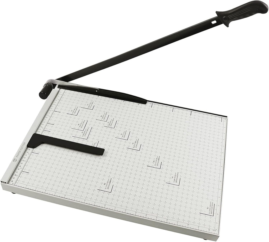 ZEQUAN B3 21" Heavy Duty Paper Trimmer, Safety Lock, Metal Base, 10-Sheet