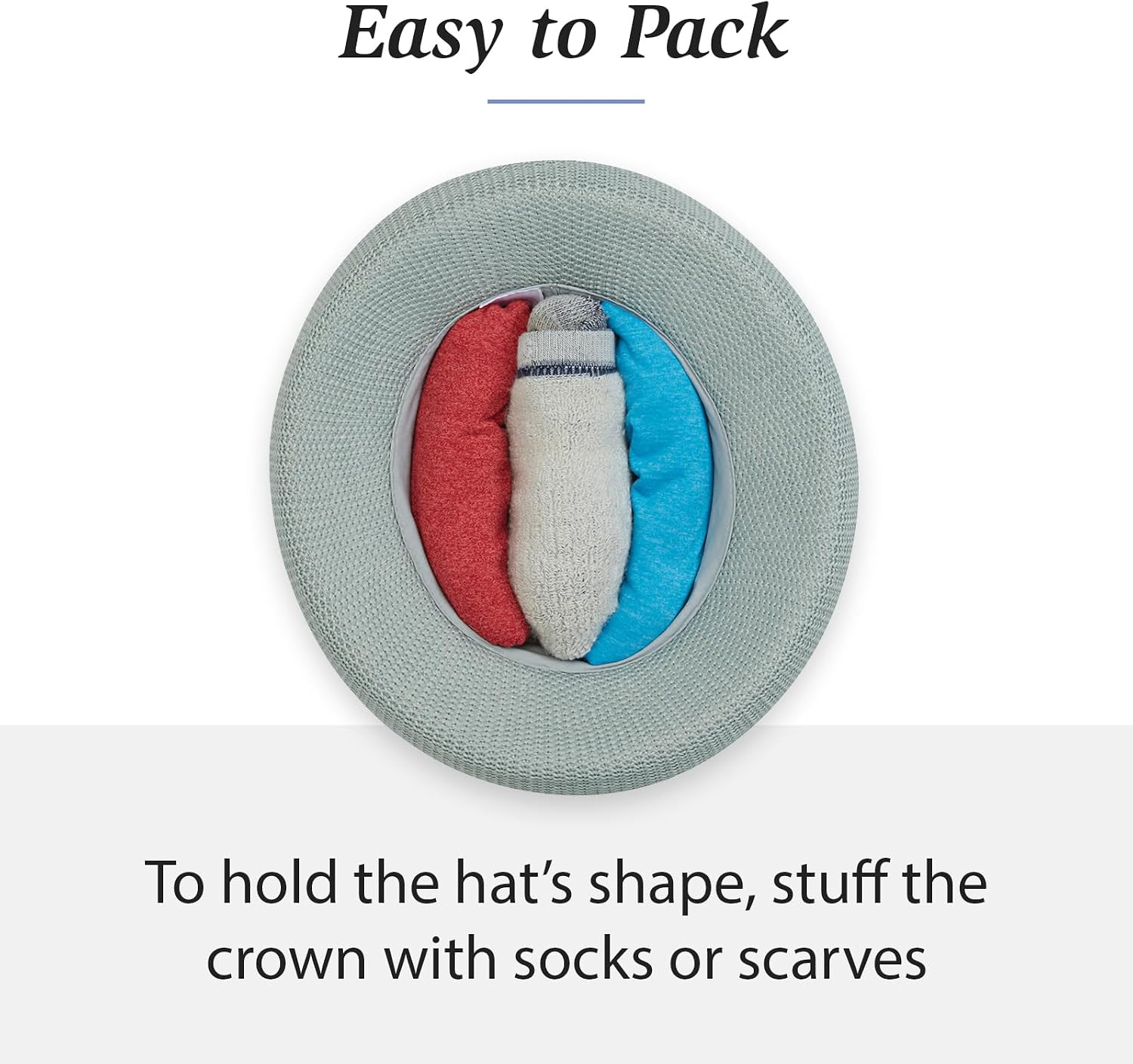 Wallaroo Women's Victoria Sun Hat | Packable Design, Adjustable Sizing, Sophisticated Style