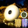 OGERY Camping String Lights 4 in 1, 32.8FT Quick Storage 8 Modes Protable