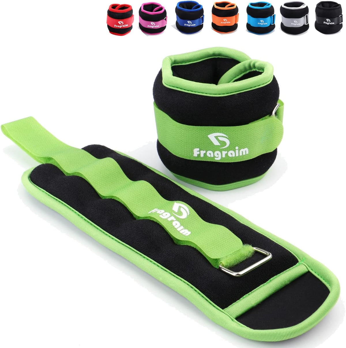 Ankle Weights for Women and Men - 1/2/3/4/6/8/10/12/15/20 LB Pair Options