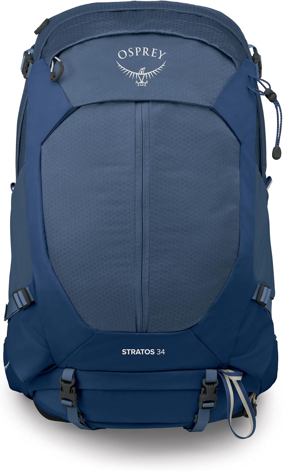 Osprey Stratos 34L Men's Hiking Backpack, Blue OS