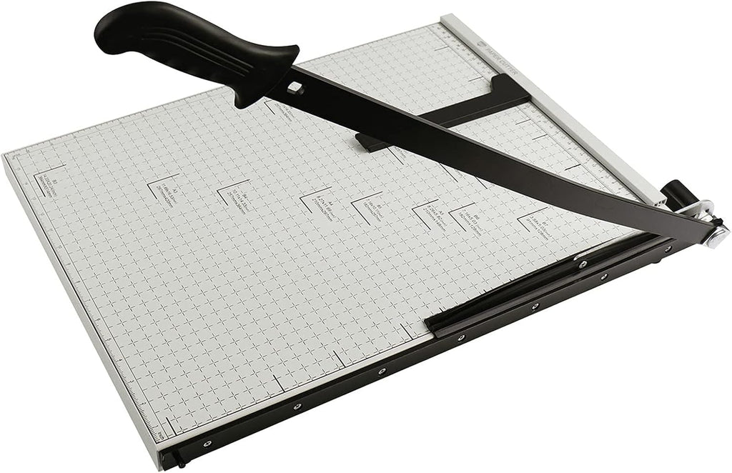 ZEQUAN B3 21" Heavy Duty Paper Trimmer, Safety Lock, Metal Base, 10-Sheet
