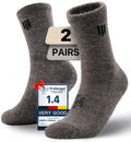 Juclise Baby Alpaca Wool Lightweight Micro Crew Socks for Men & Women