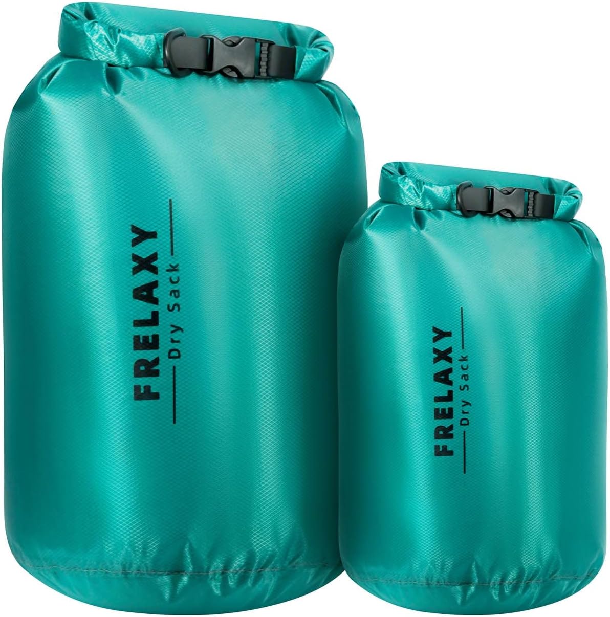 Frelaxy Waterproof Dry Bag 2 Pack, Lightweight Ripstop Dry Sack Set
