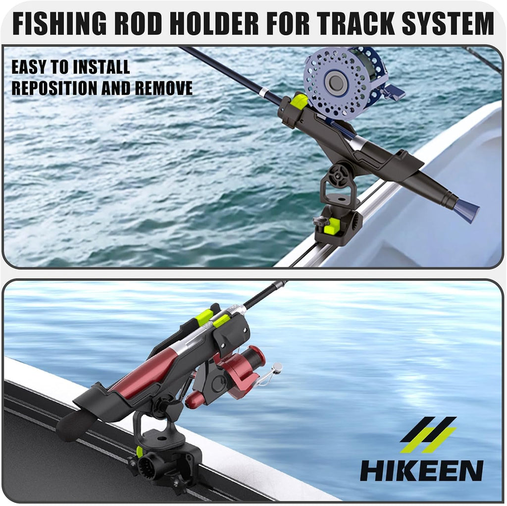 Combo Mount Fishing Rod Holders - 360 Degree Adjustable Boat Rod Rack