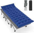 Slendor Folding Camping Cot with Mattress for Adults, 500lbs Portable Bed