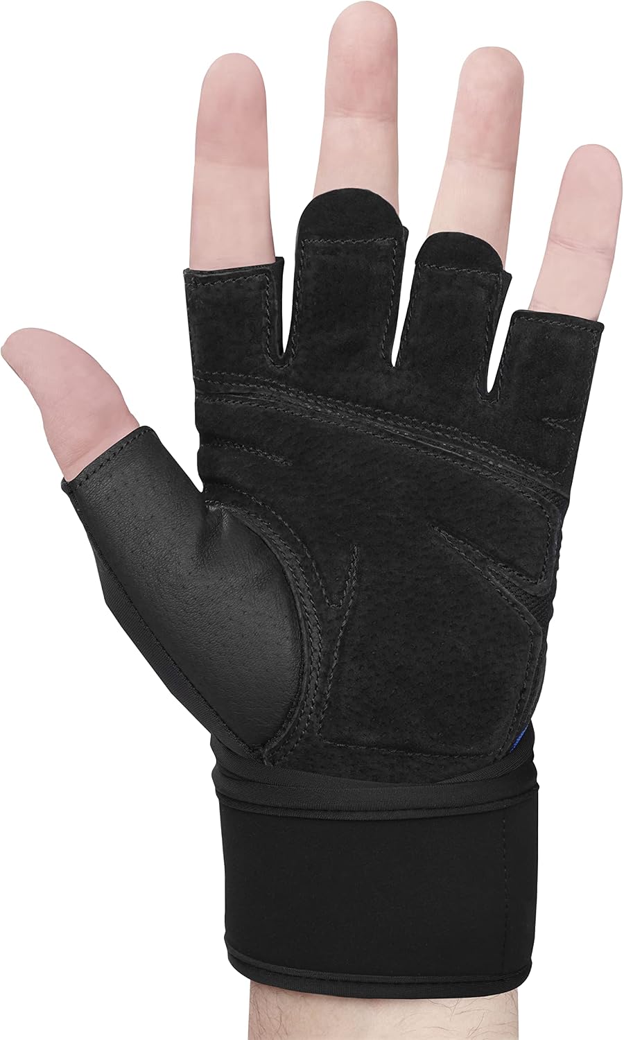 Harbinger Training Grip Wristwrap Weight Lifting Gloves, Unisex