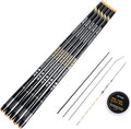 Goture Telescopic Tenkara Fishing RodPortable Hand Fishing Poles 12-24Ft