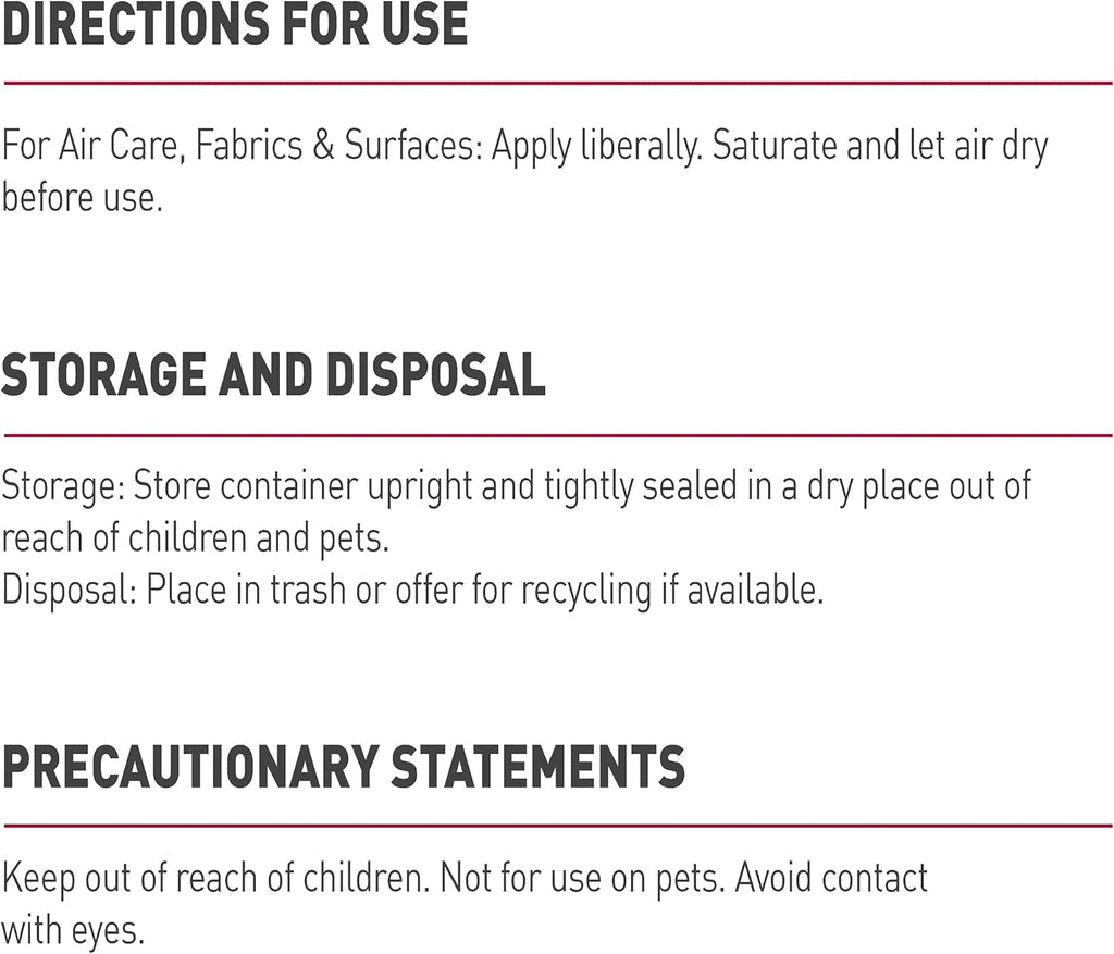Nature's Miracle Air Care Spray for Multiple Surfaces, 24 oz