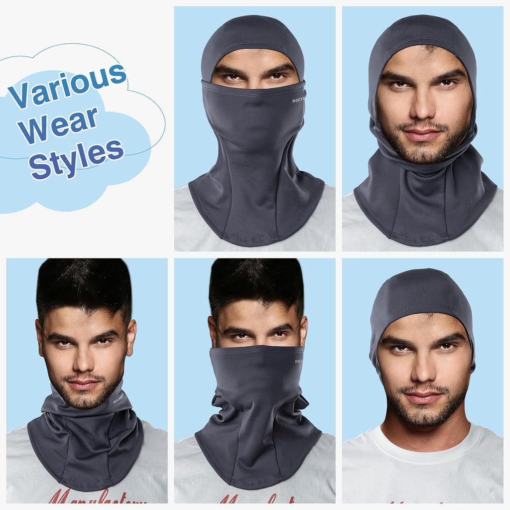 ROCKBROS Ski Mask Balaclava Cold Weather Scarf Thermal Winter Neck