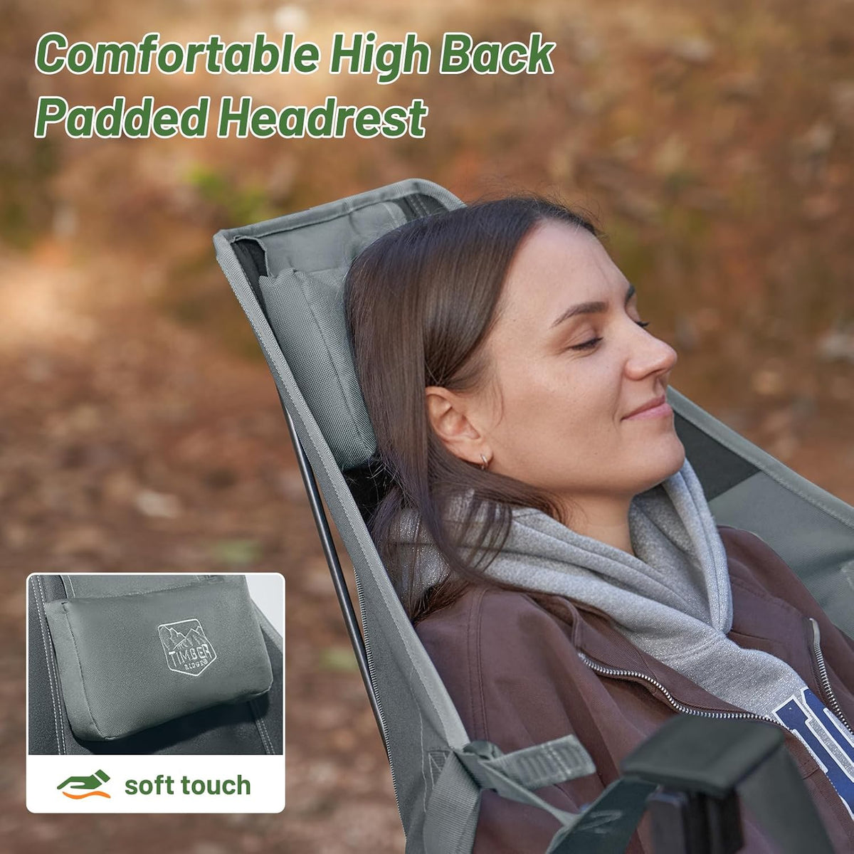 Timber Ridge Hammock Camping Chair, Portable Oversized Swinging Camp Chairs