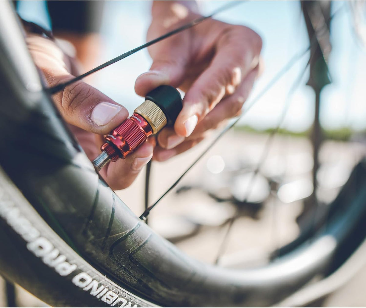 LEZYNE ABS-1 Pro High-Pressure Bike Floor Pump Chuck Head