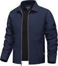 TACVASEN Men's Lightweight Jacket Fall Water-repellent Windbreaker Jackets