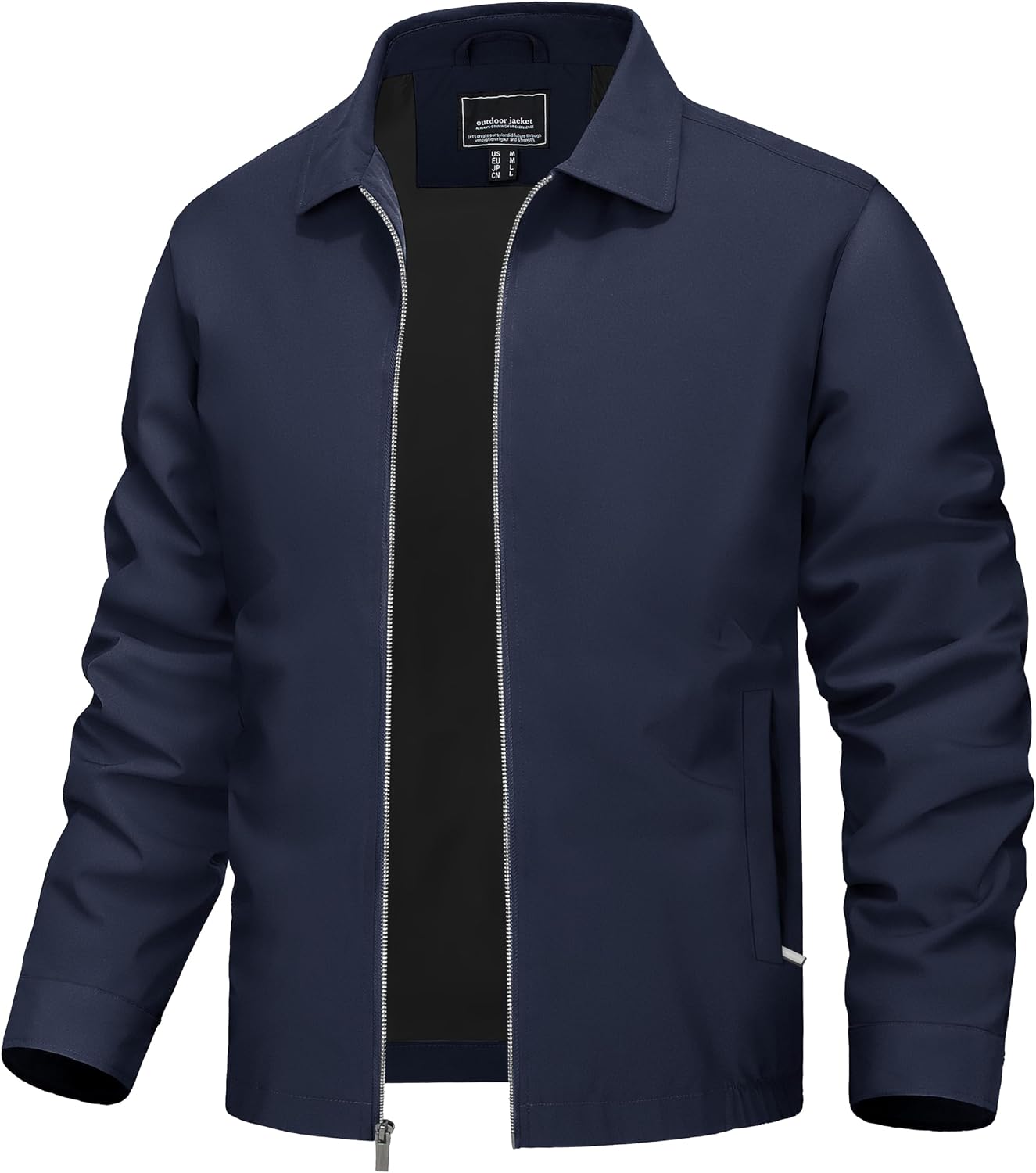 TACVASEN Men's Lightweight Jacket Fall Water-repellent Windbreaker Jackets