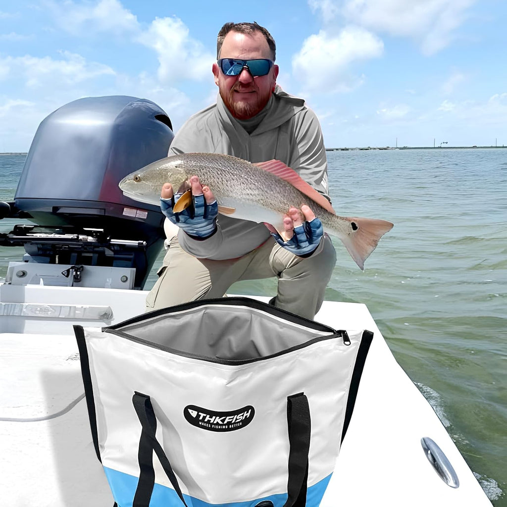 THKFISH Insulated Fish Cooler Bag, Fish Kill Bag for Caught Fish