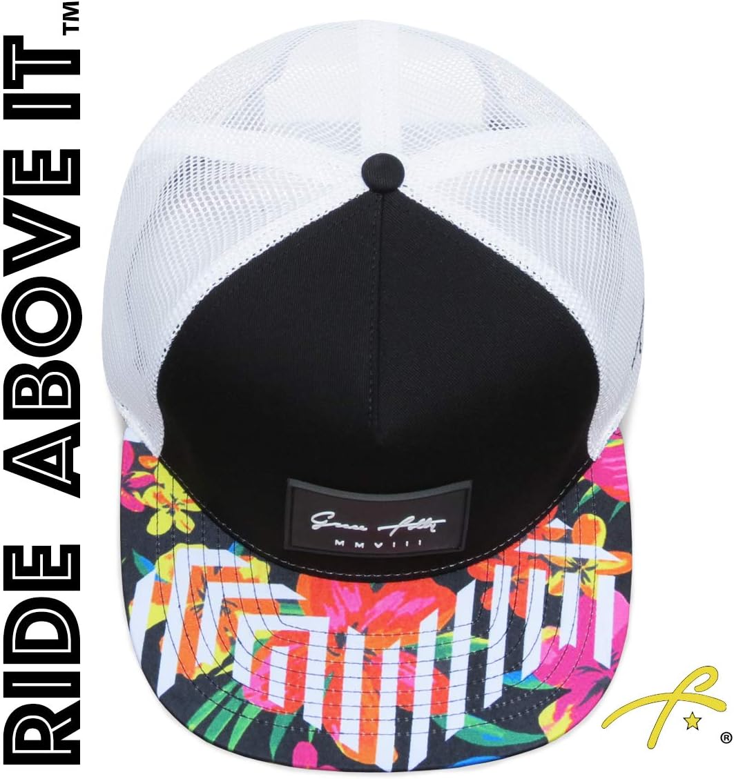Grace Folly Trucker Hat for Men & Women. Snapback Mesh Caps