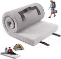 Garvee Memory Foam Camping Mattress Pad, Roll Up Sleeping Pad 3 Inch Thick