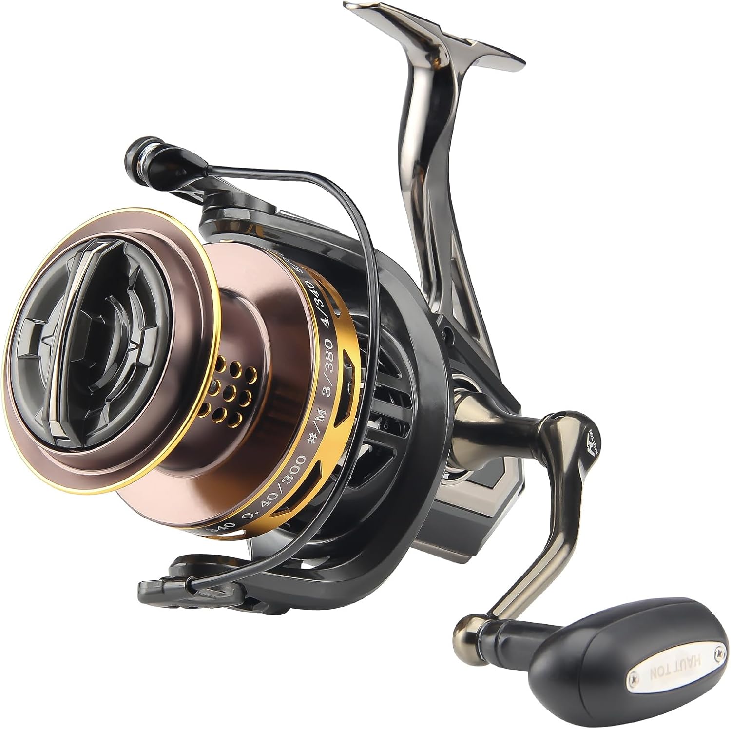Big Game Surf Spinning Fishing Reel, 44Lbs Max Drag Saltwater Fishing Reels