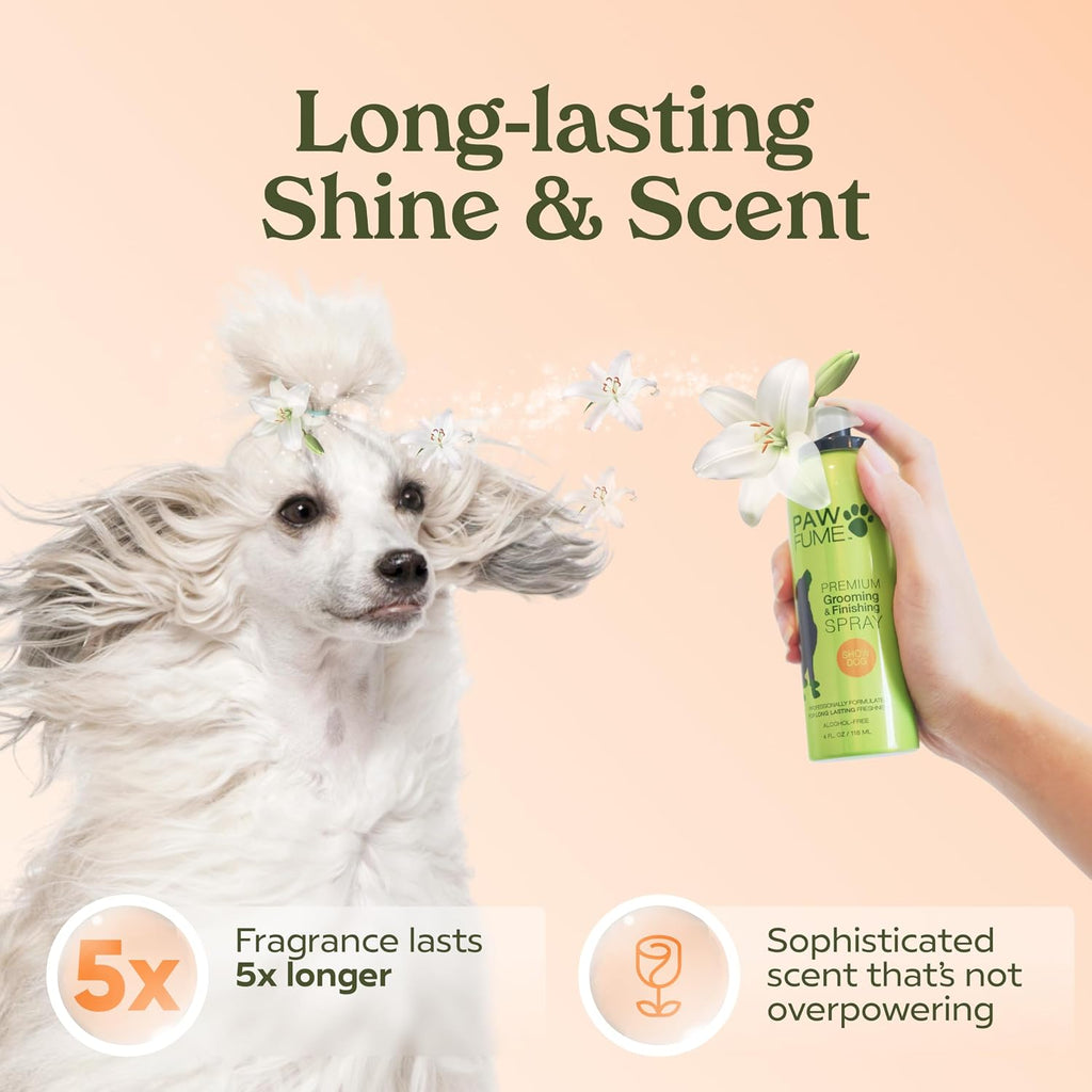 Paw Fume Dog Perfume Spray Long Lasting, Show Dog, 1-Pack