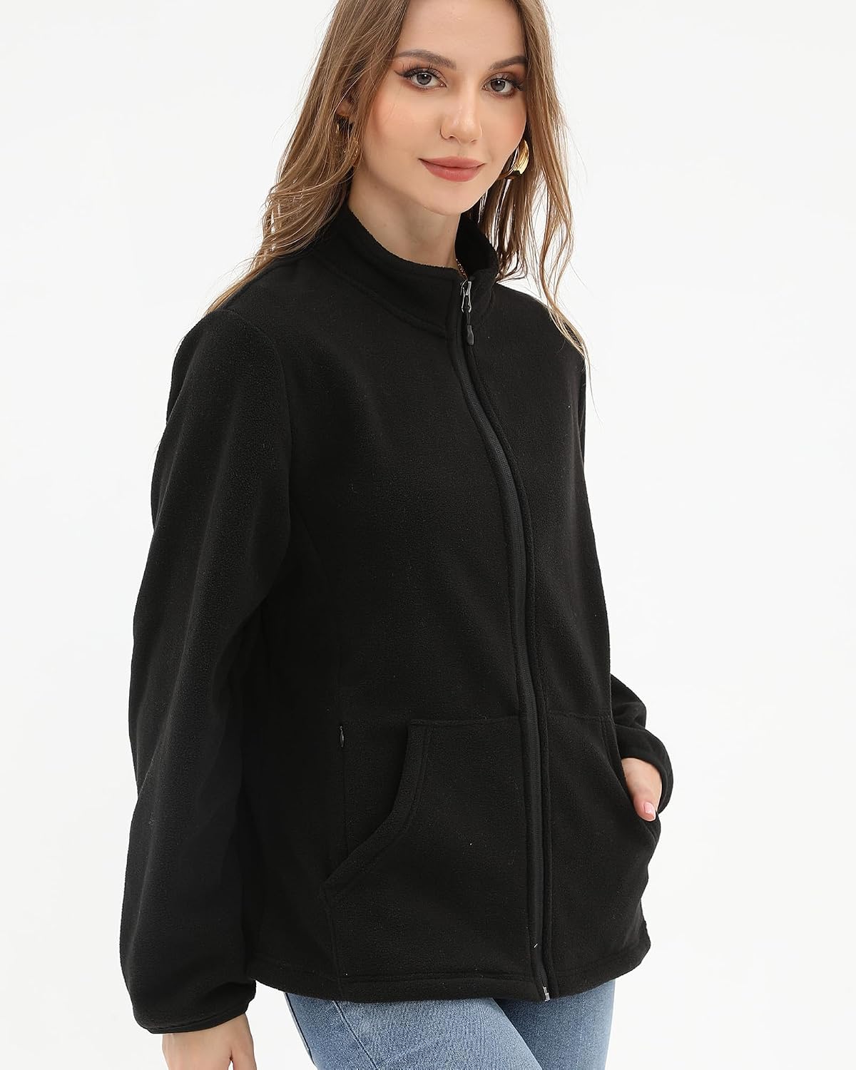 Argstar Women's Fleece Jacket 6 Pockets (XS-2XL)