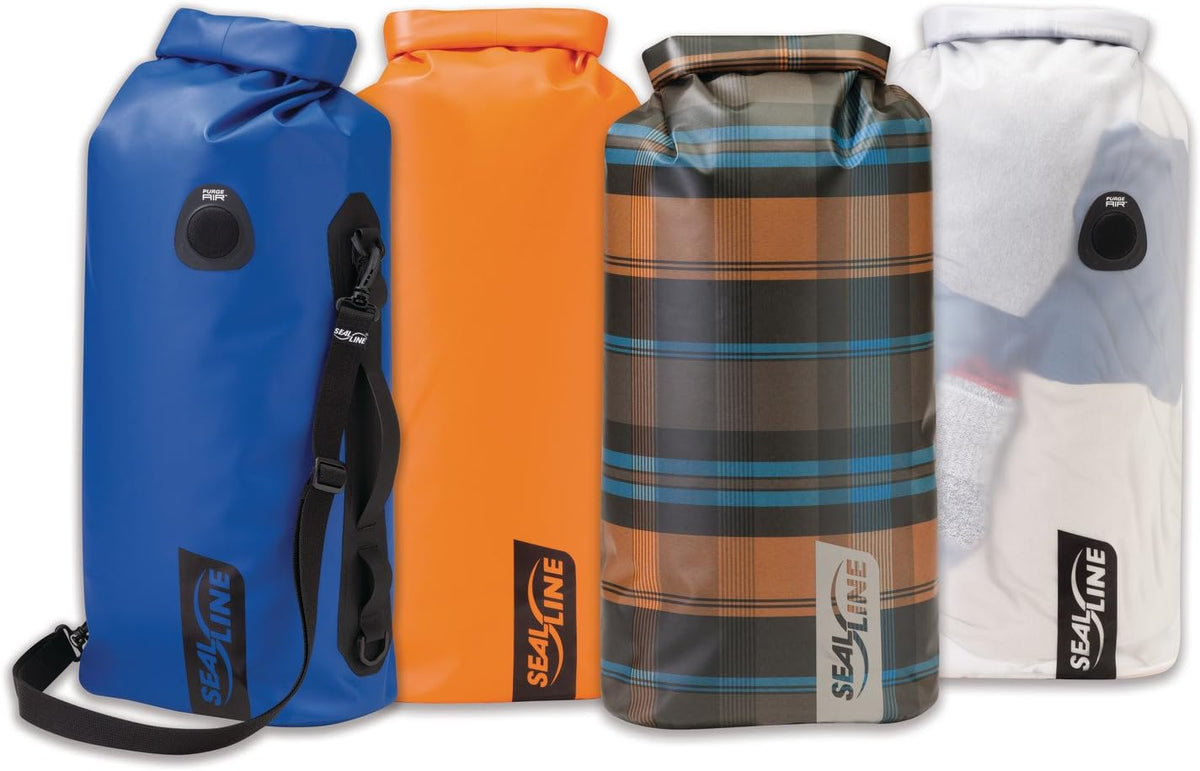 SealLine Discovery Waterproof Dry Bag, Orange, 10-Liter