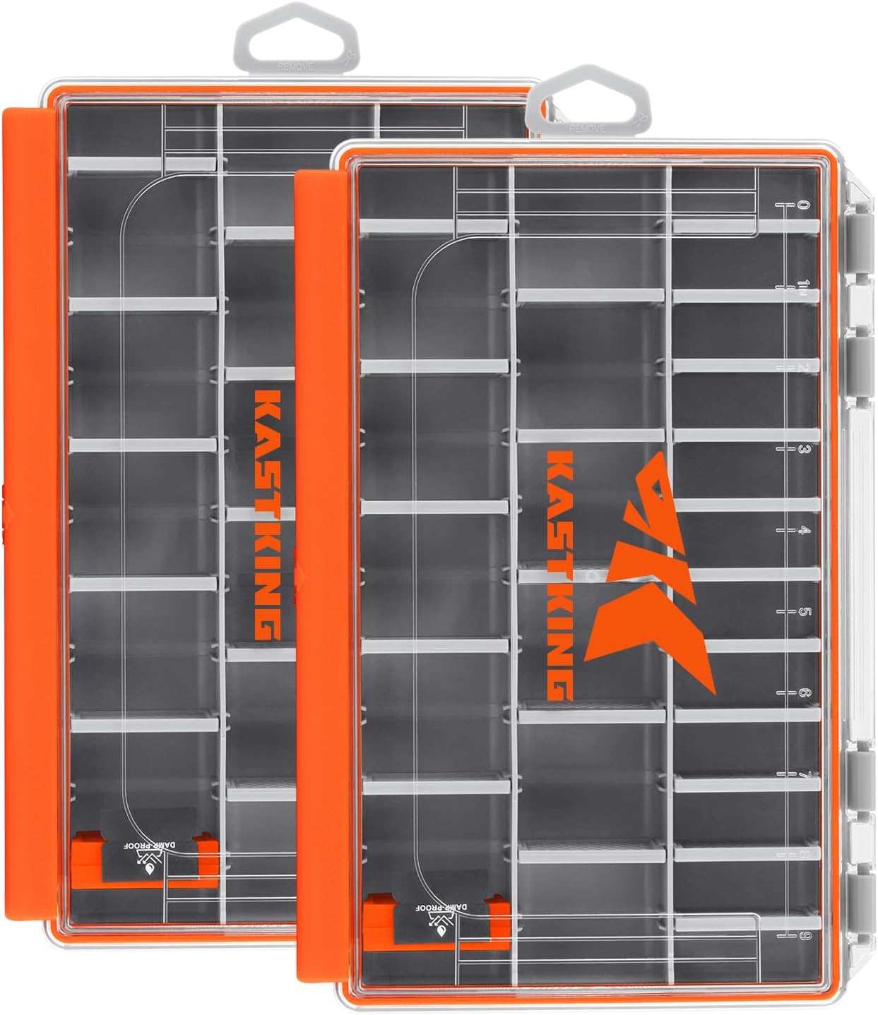 KastKing HyperSeal Waterproof Tackle Box, 3600 Tackle Trays