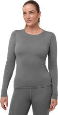 DANISH ENDURANCE Merino Wool Long Sleeve Shirt for Women, Base Layer