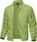 MAGCOMSEN Men's Bomber Jacket Lightweight Windbreaker Spring Fall Jacket