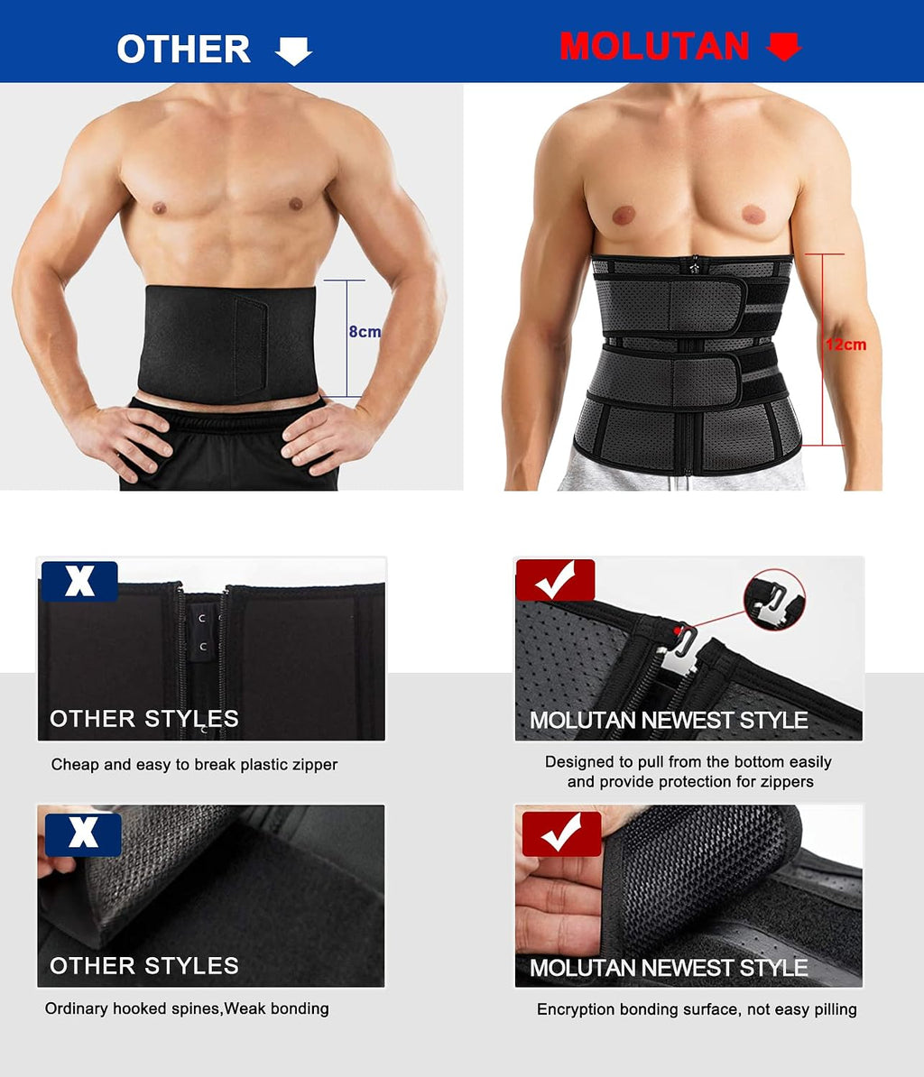 Waist Trainer Trimmer for Men Tummy Control Shapewear