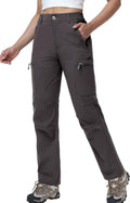 Haimont Women's Lightweight Hiking Cargo Pants with Zip Pockets