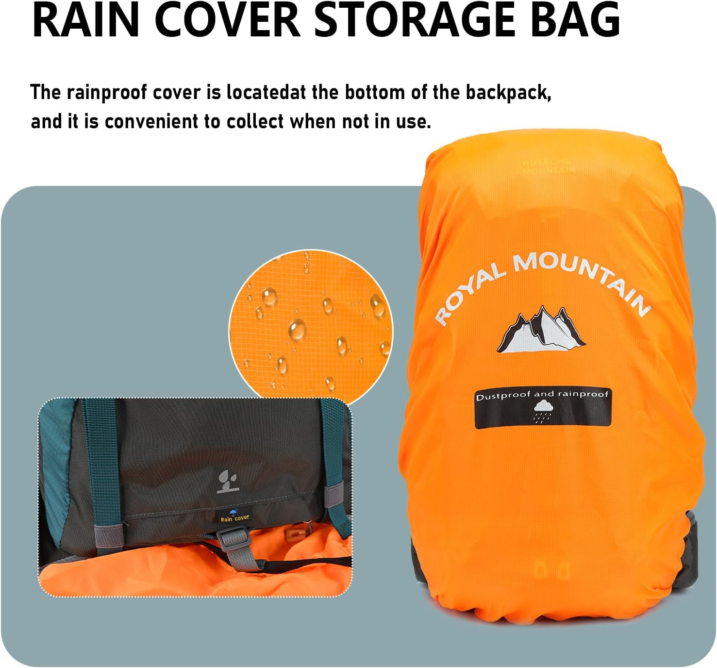 Hiking Backpack for Women Men,30+5L Waterproof Camping Backpacking Backpack